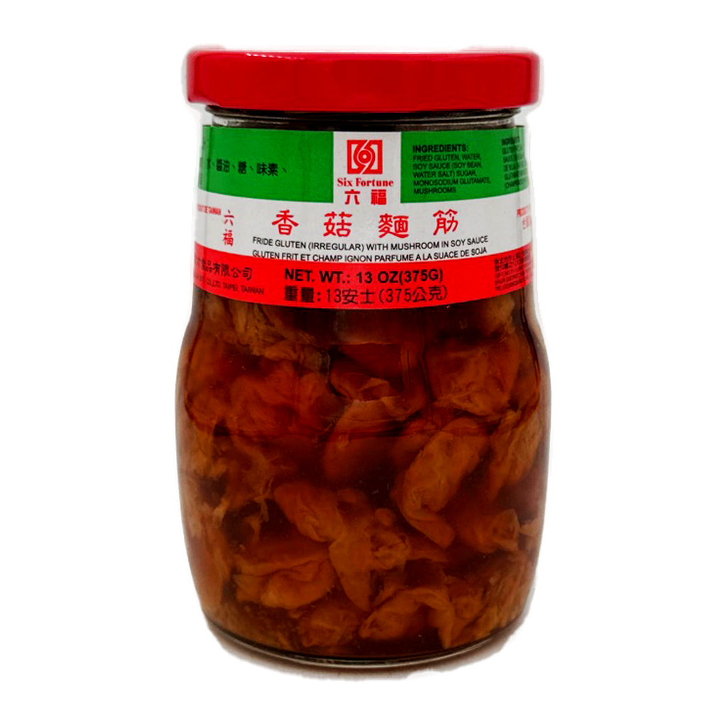6F Fried Gluten With Mushroom Soy Sauce 375G