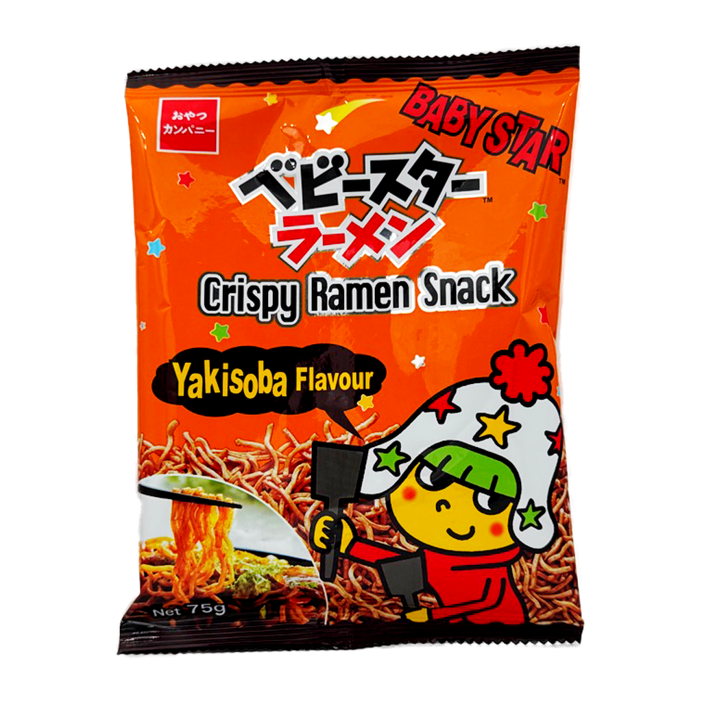 Baby Star Snack Noodle Yakisoba 75G