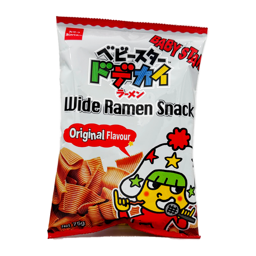 Baby Star Wide Noodle Original 75G