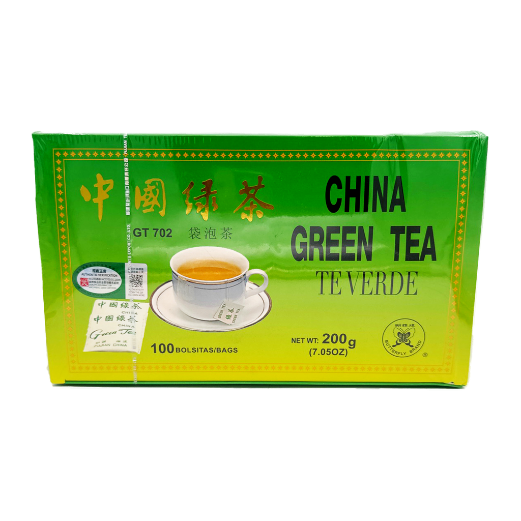 Chinese Green Tea Bag 2G X 100Ps Gt702