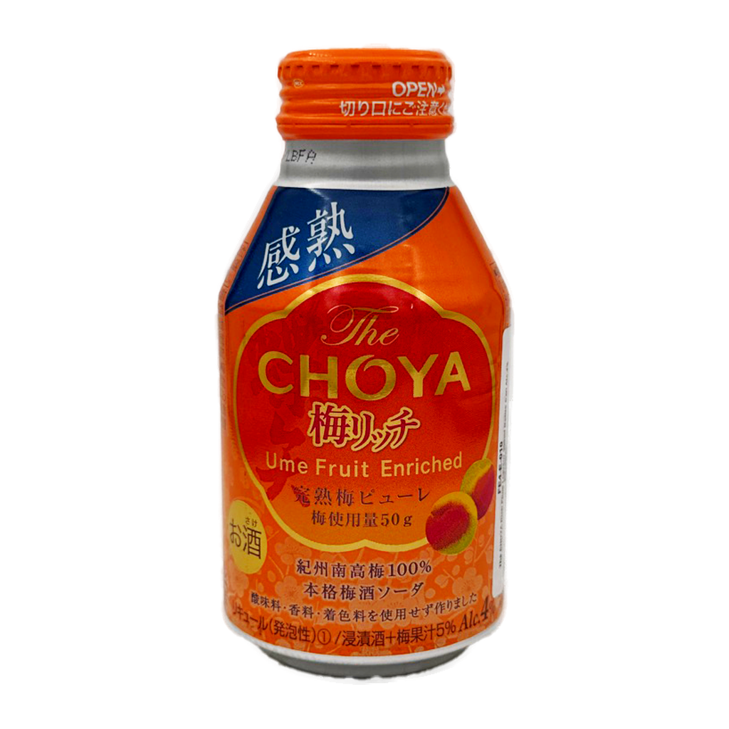 Choya Rice Plum Wine 300Ml Alc. 4% (Tin)