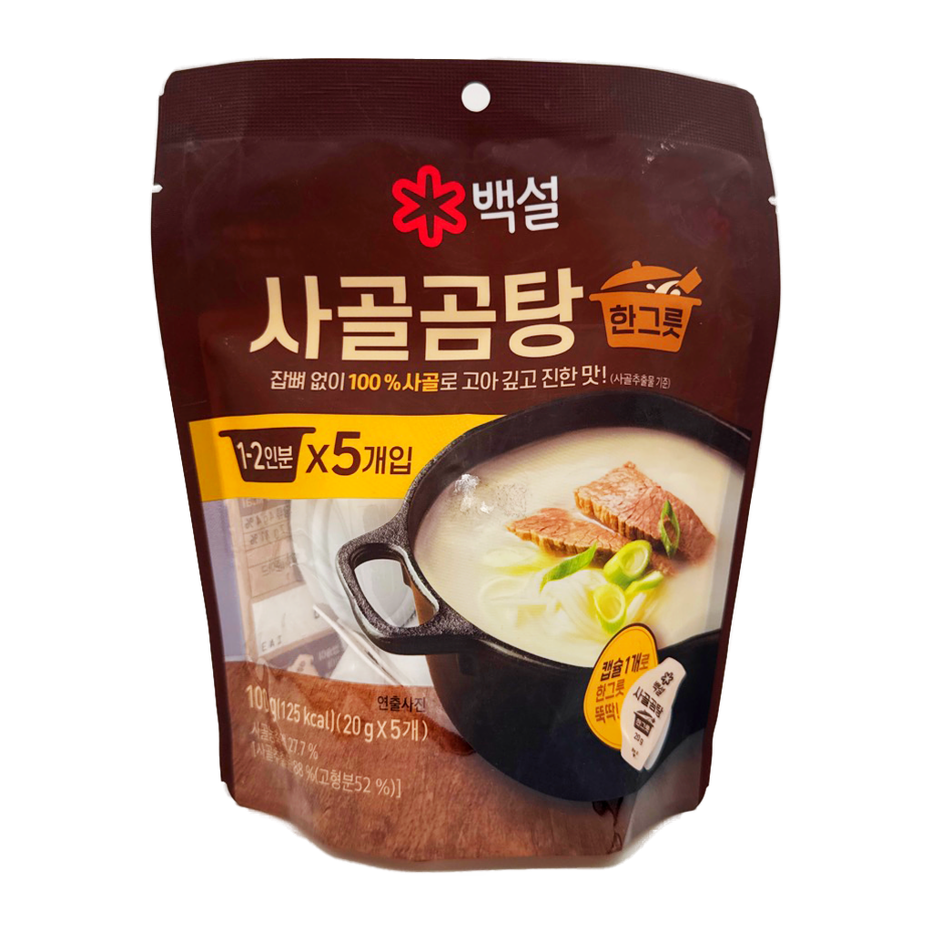 Cj Dadam Beef Bone Soup Paste 5P 100G