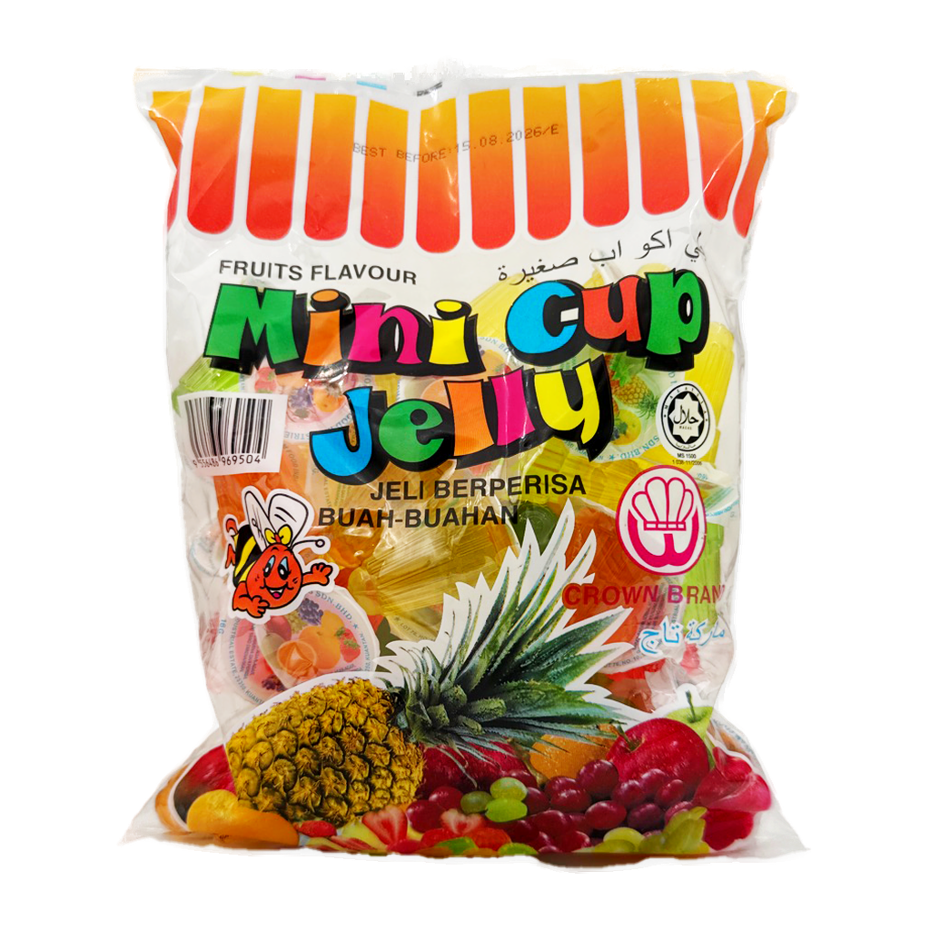 Crown Brand Mini Cup Jelly 50P