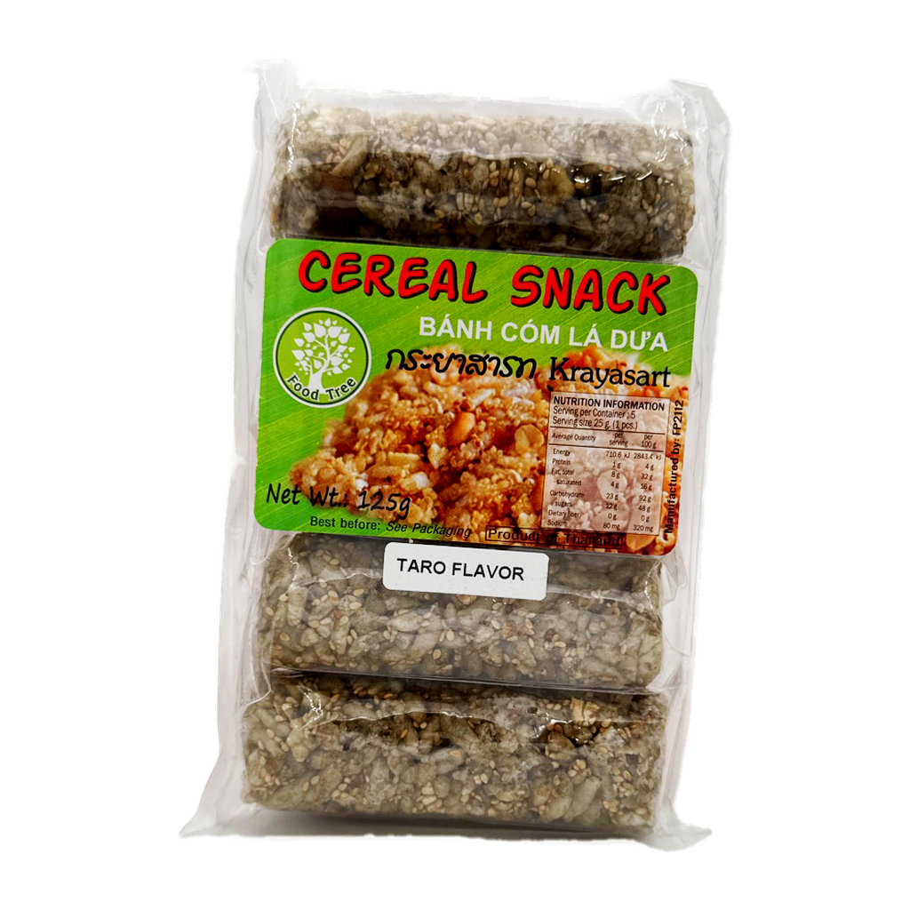 Food Tree Cereal Snack Taro Flavour 125G