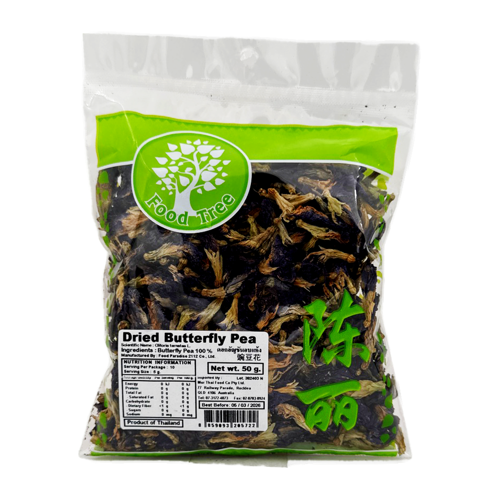 Food Tree Dried Butterfly Pea 50G
