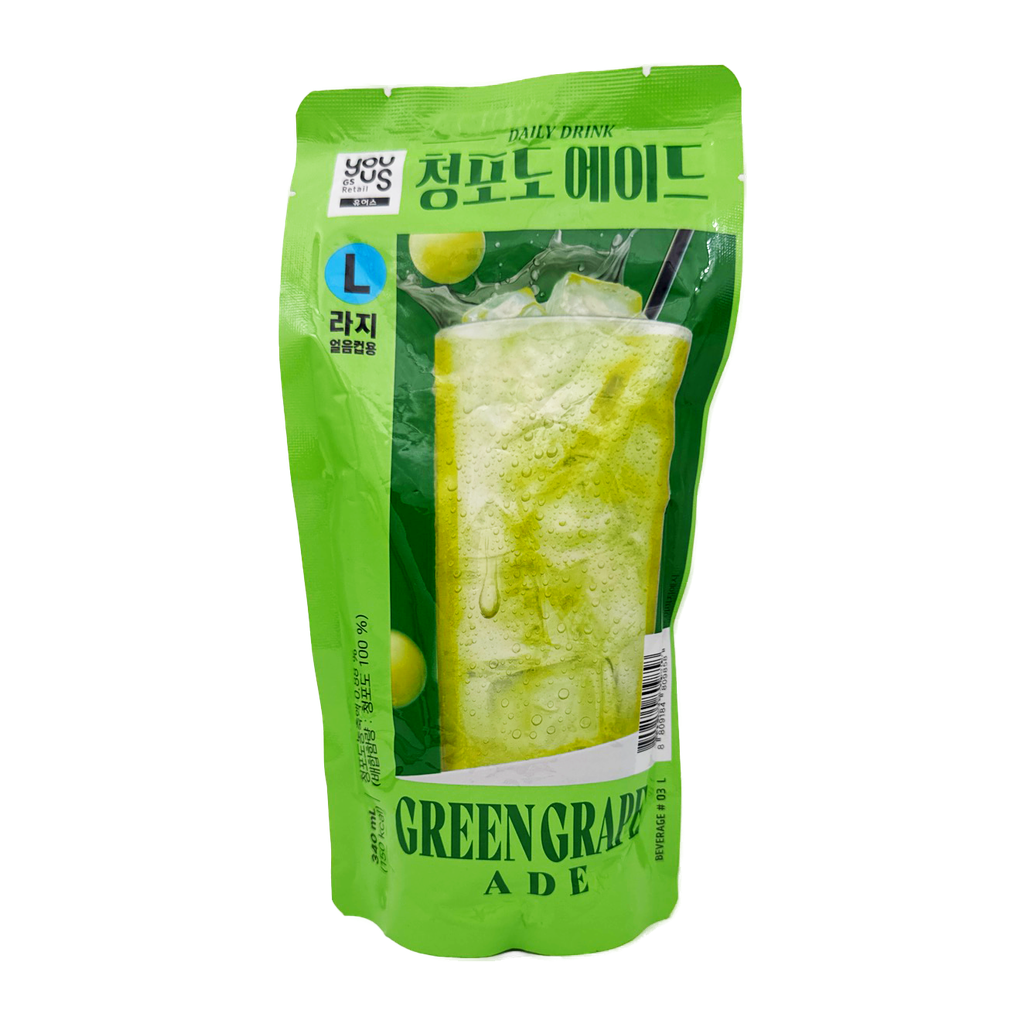 Gs25 Youus Greengrape Ade 340Ml