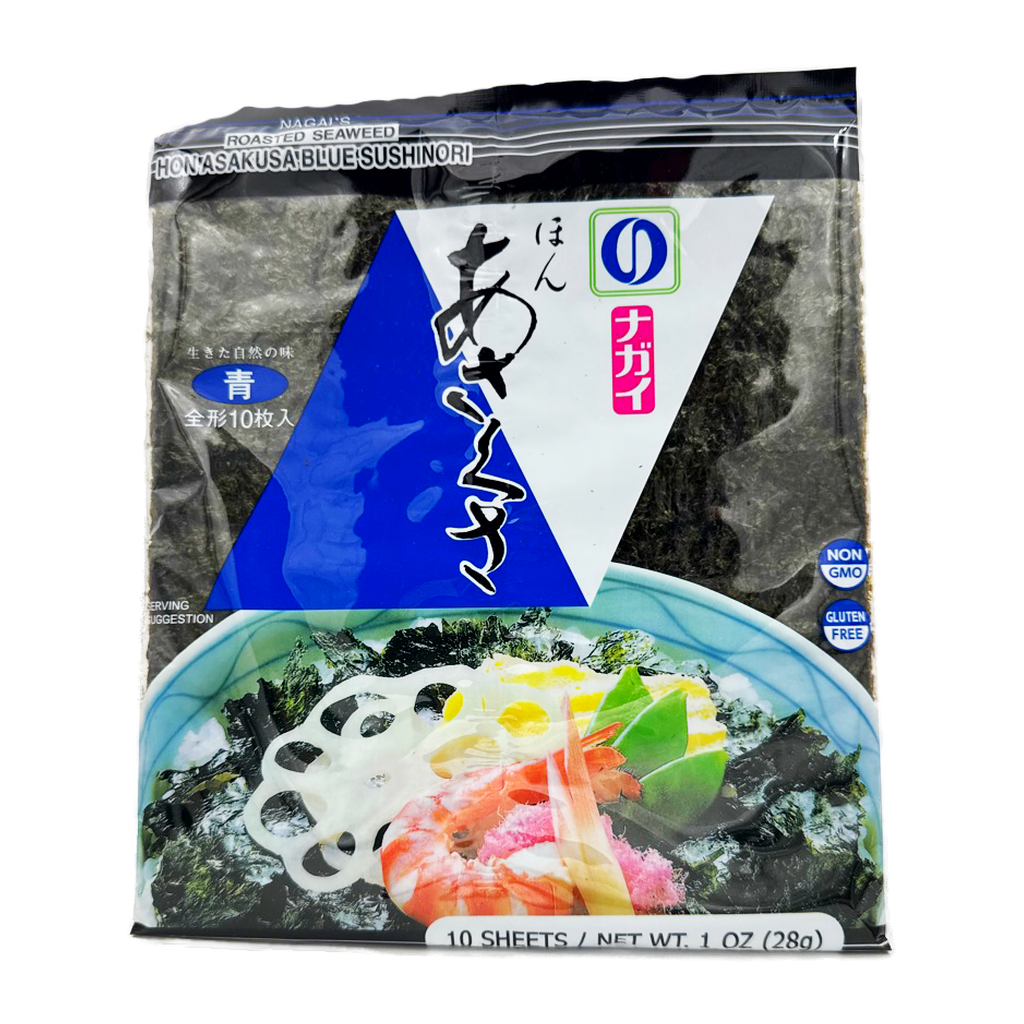 Hon Asakusa Blue Nori Sheet 10S