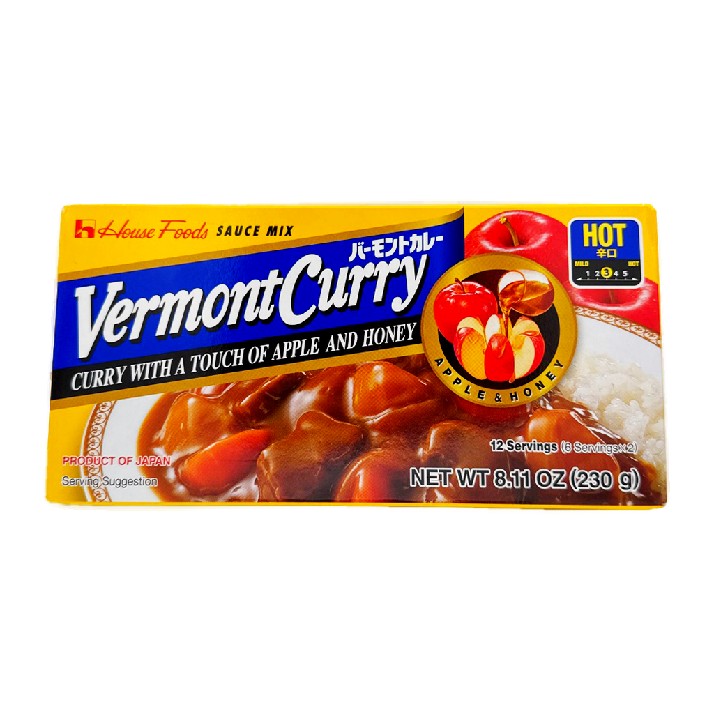 House Vermont Curry Hot 230Gm
