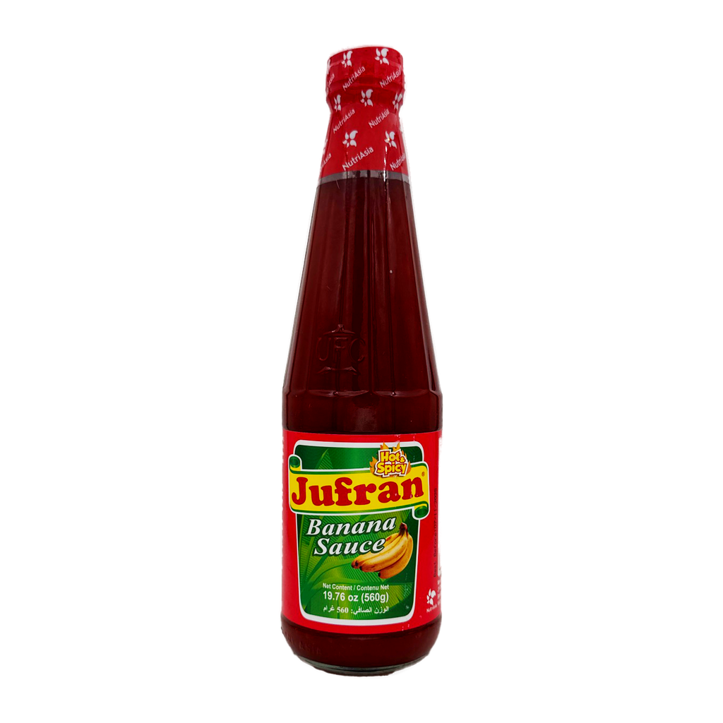 Jufran Banana Sauce Hot 560Ml
