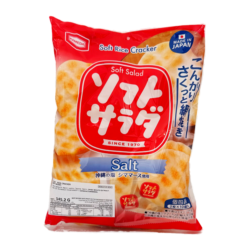 Kameda Soft Salad Rice Cra 140G