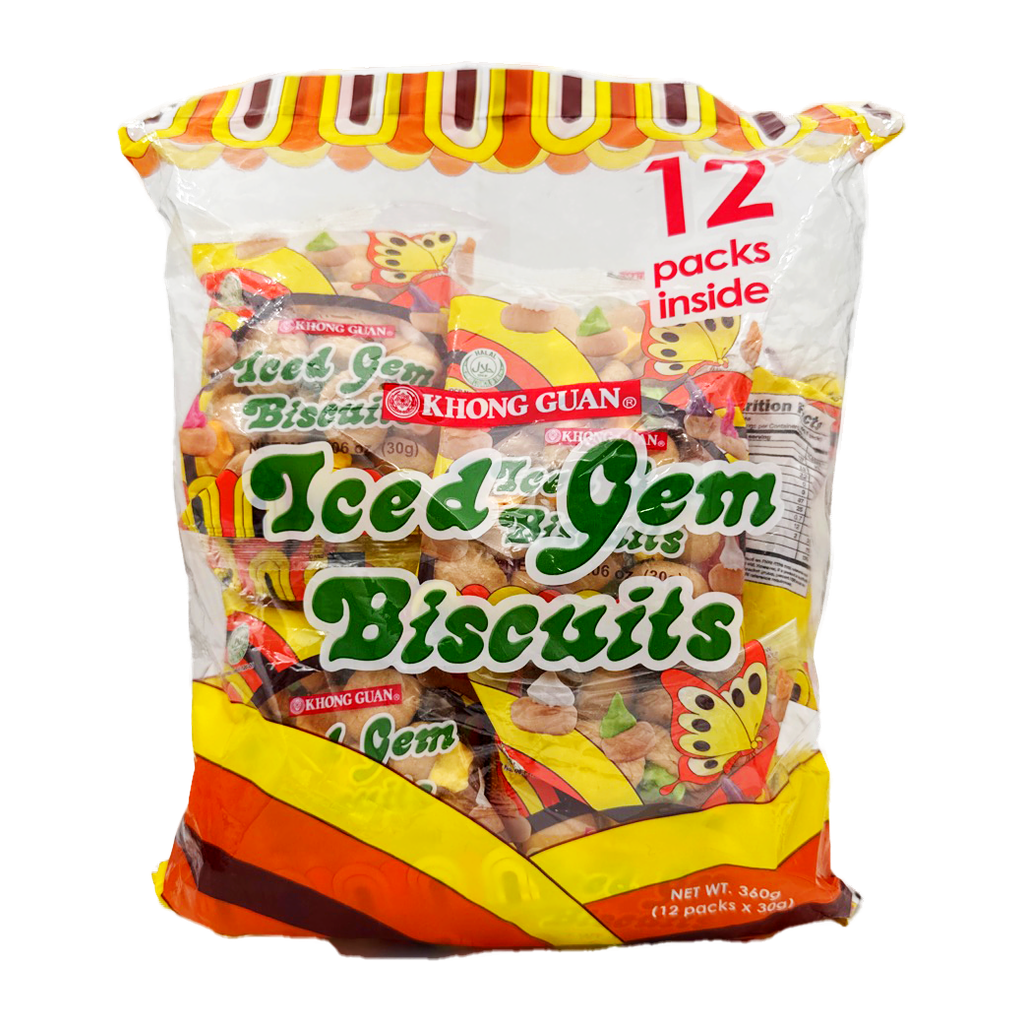 Khong Guan Iced Gem Biscuits 12P