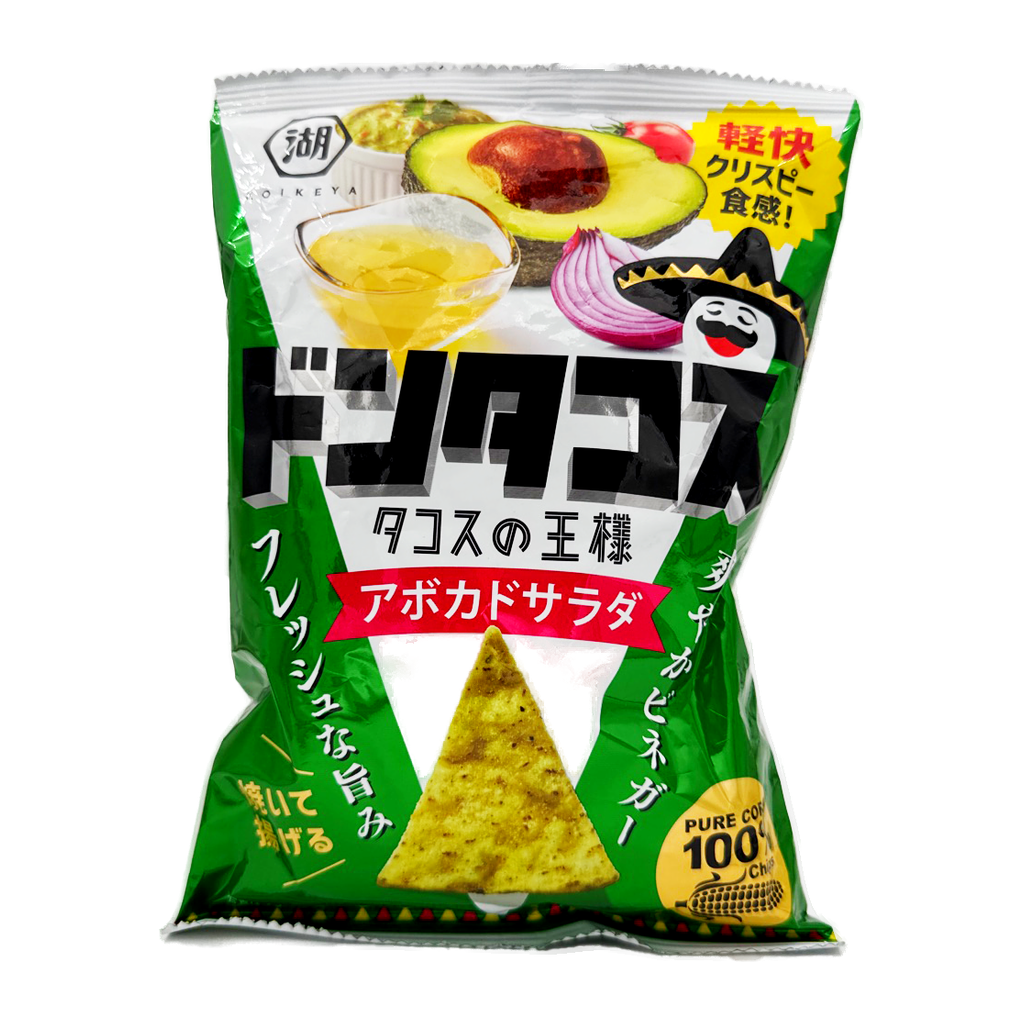 Koikeya Avacado Flavour Tacos 63G