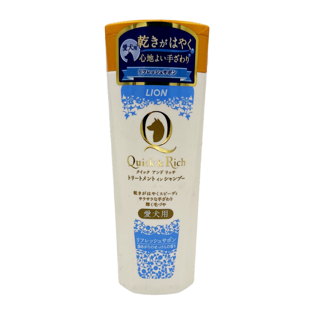 Lion Trading Q&R Shampoo For Dog (Blue) 200Ml