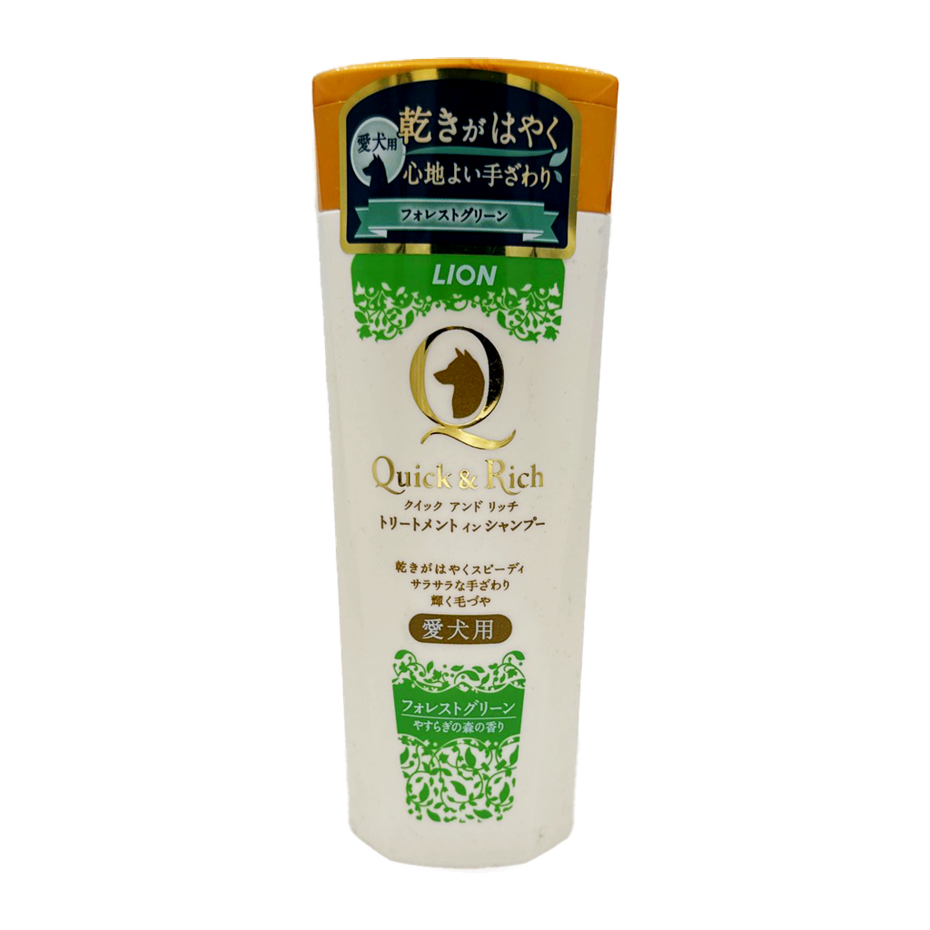 Lion Trading Q&R Shampoo For Dog (Green) 200Ml