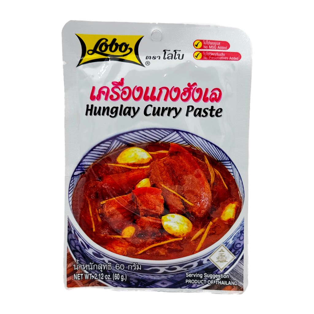 Lobo Hunglay Curry Paste 60G