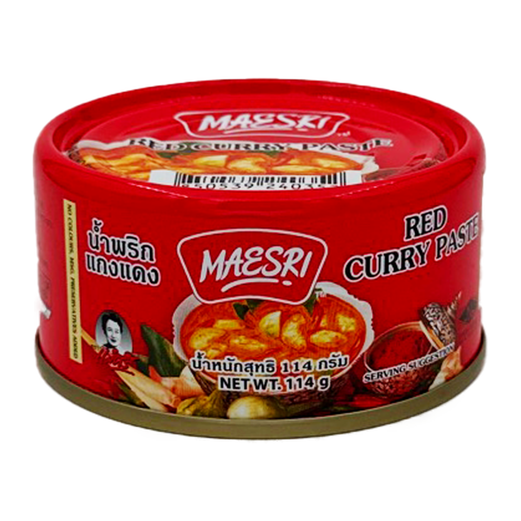 Maesri Red Curry Paste 114G