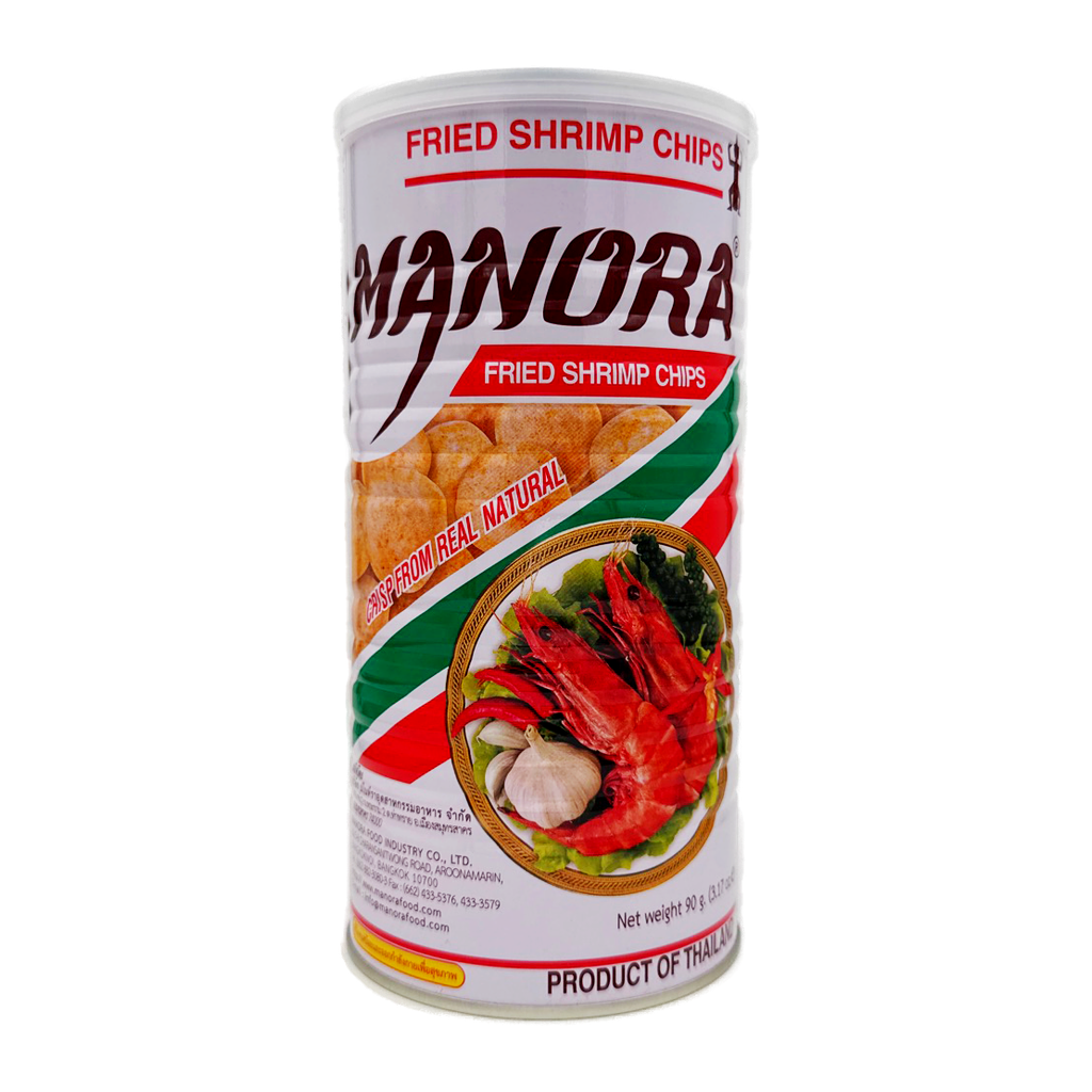 Manora Shrimp Chips 90G (Tin)