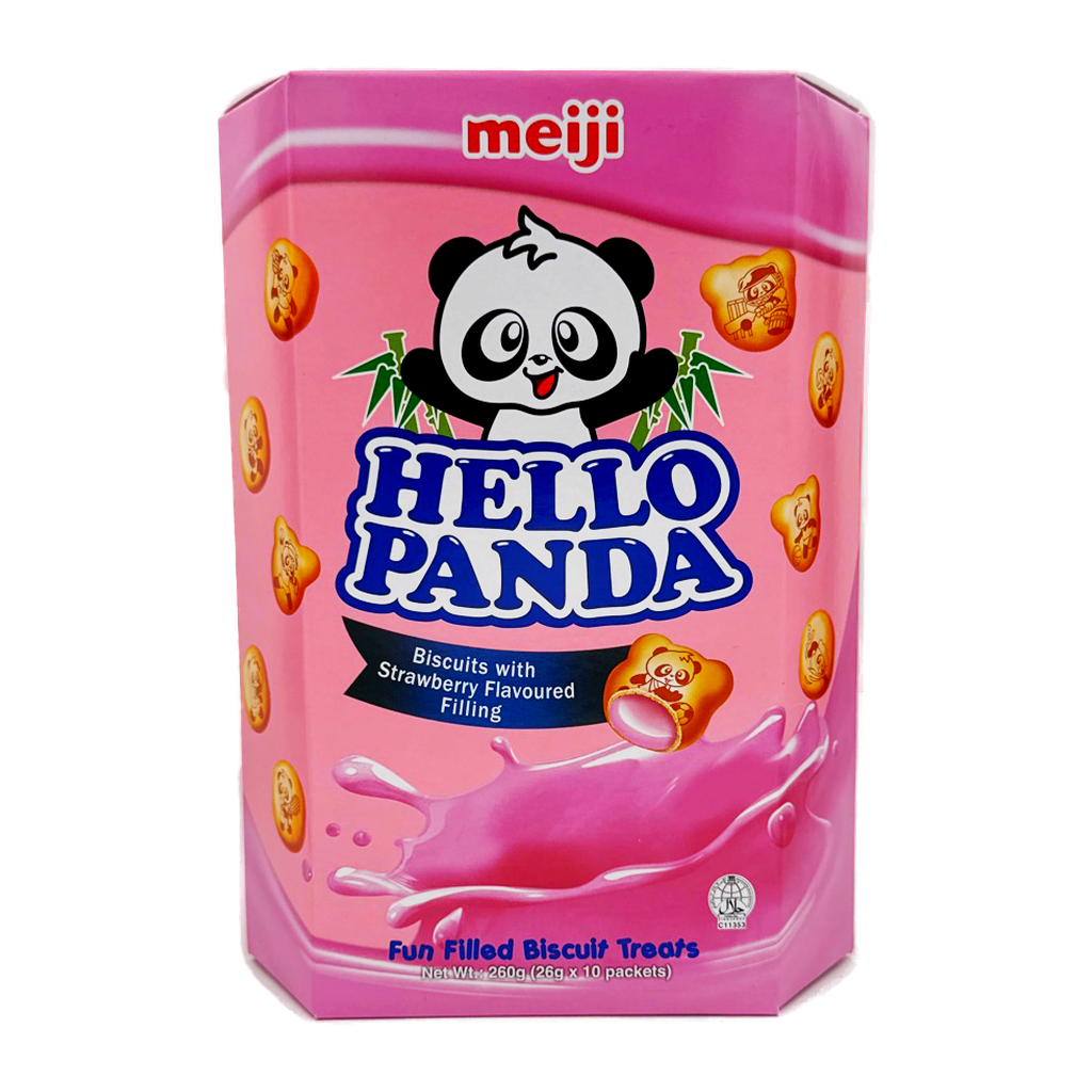 Meiji Hello Panda Strawberry 260G