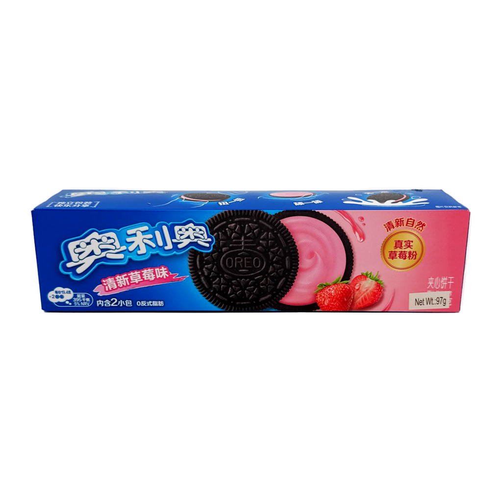 Oreo Biscuit Strawberry Flavour. 97G