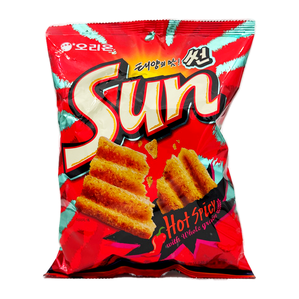Orion Sun Chip Hot & Spicy 135G
