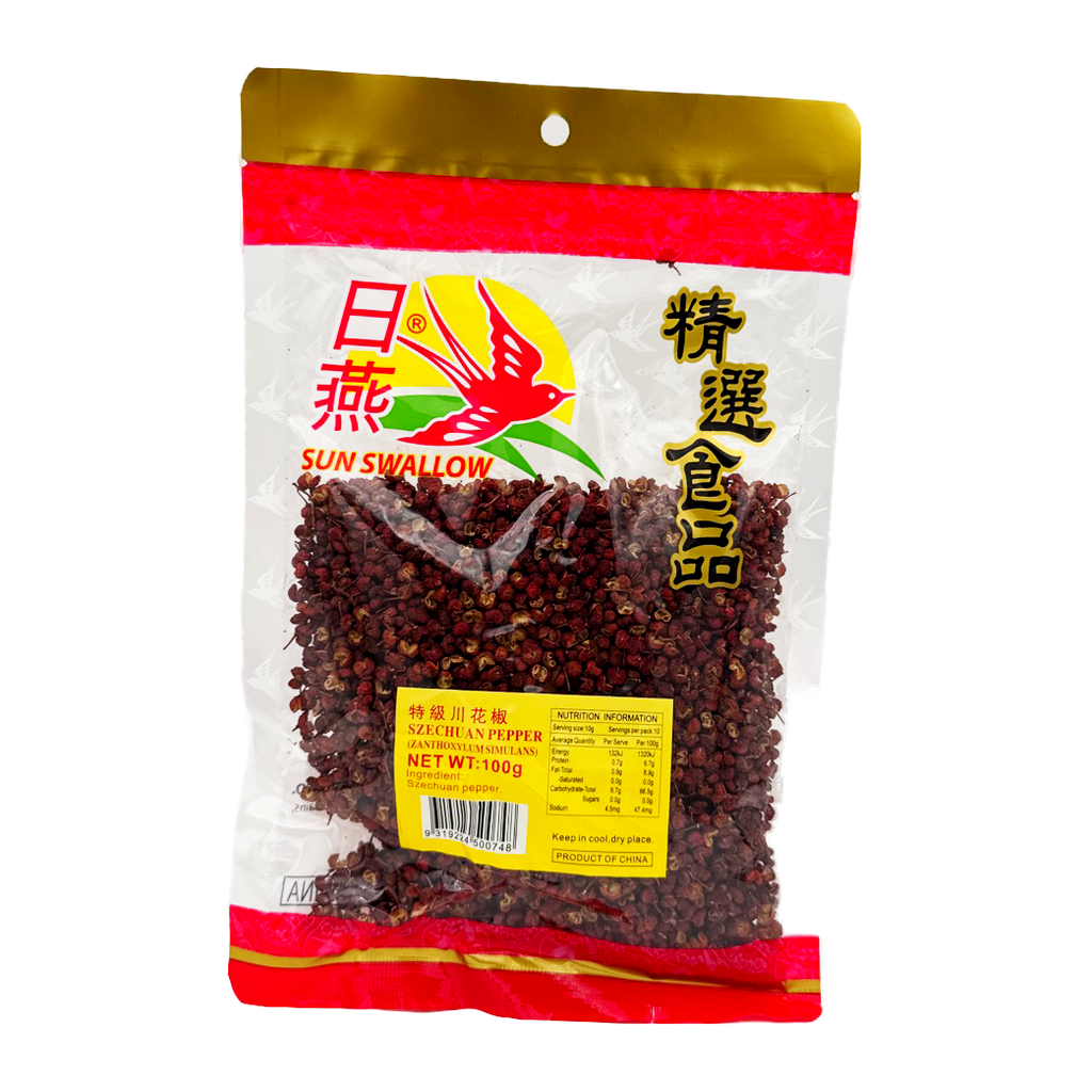 Sun Swallow Szechuan Pepper 100G