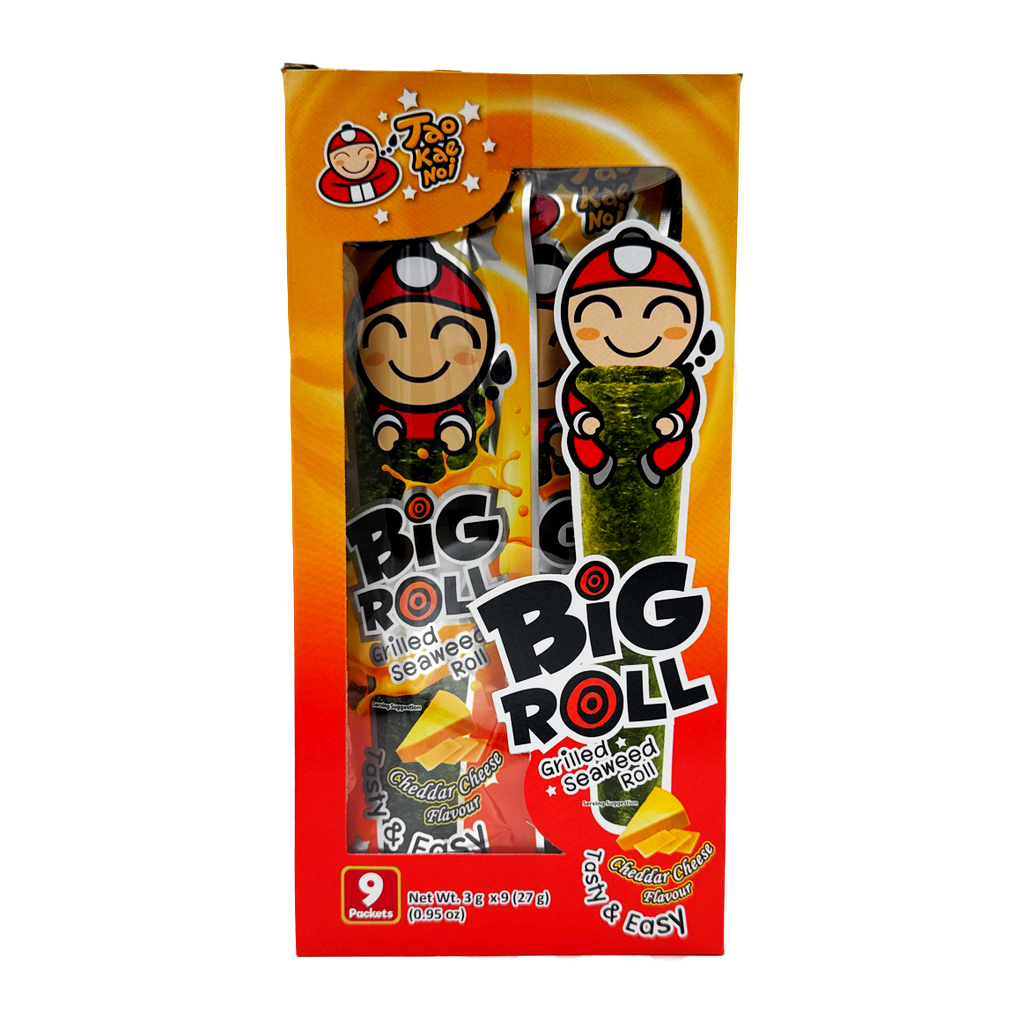 Taokaenoi Big Roll Cheddar Cheese 9P