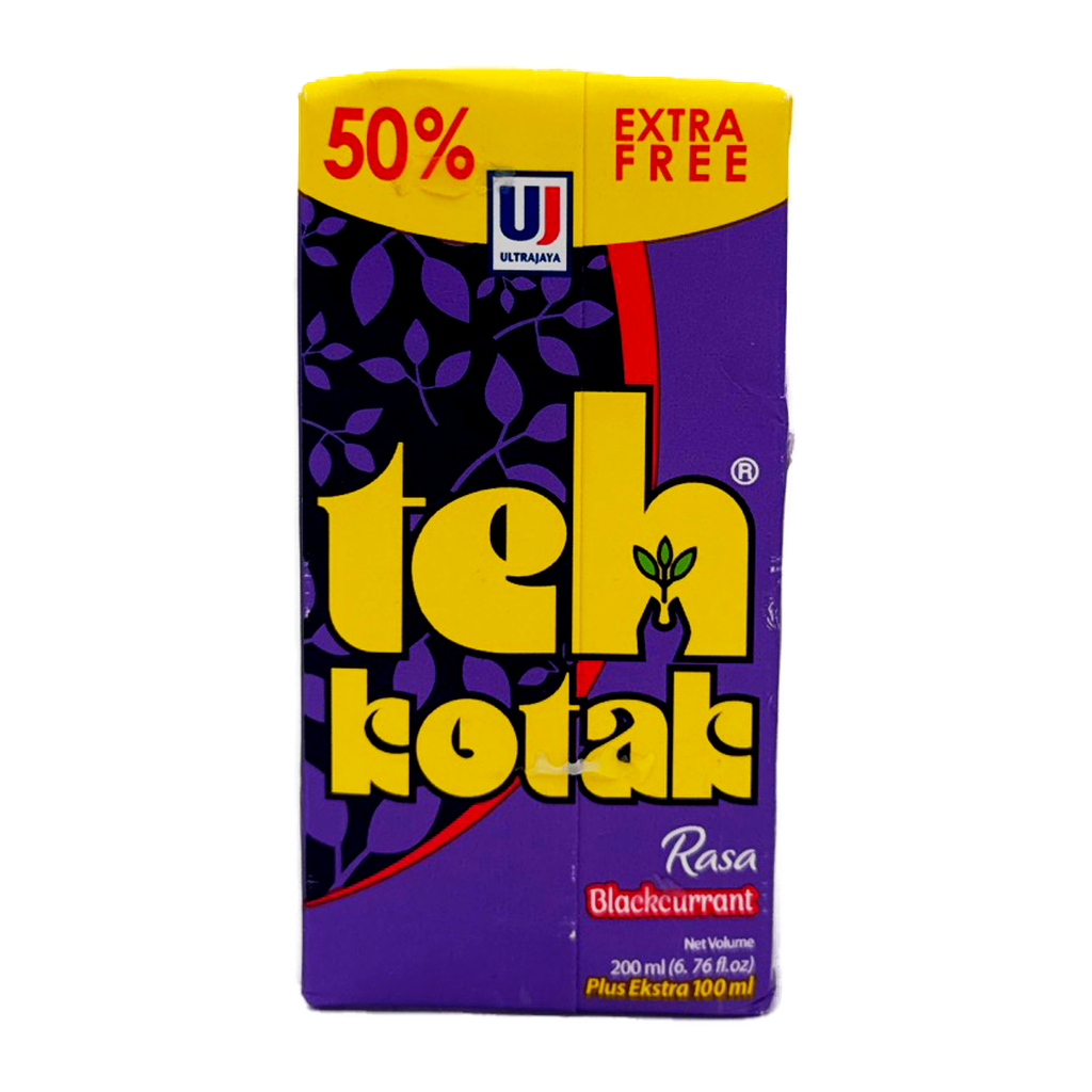 Ultra Teh Kotak Jasmine Tea Blkcurant 300Ml