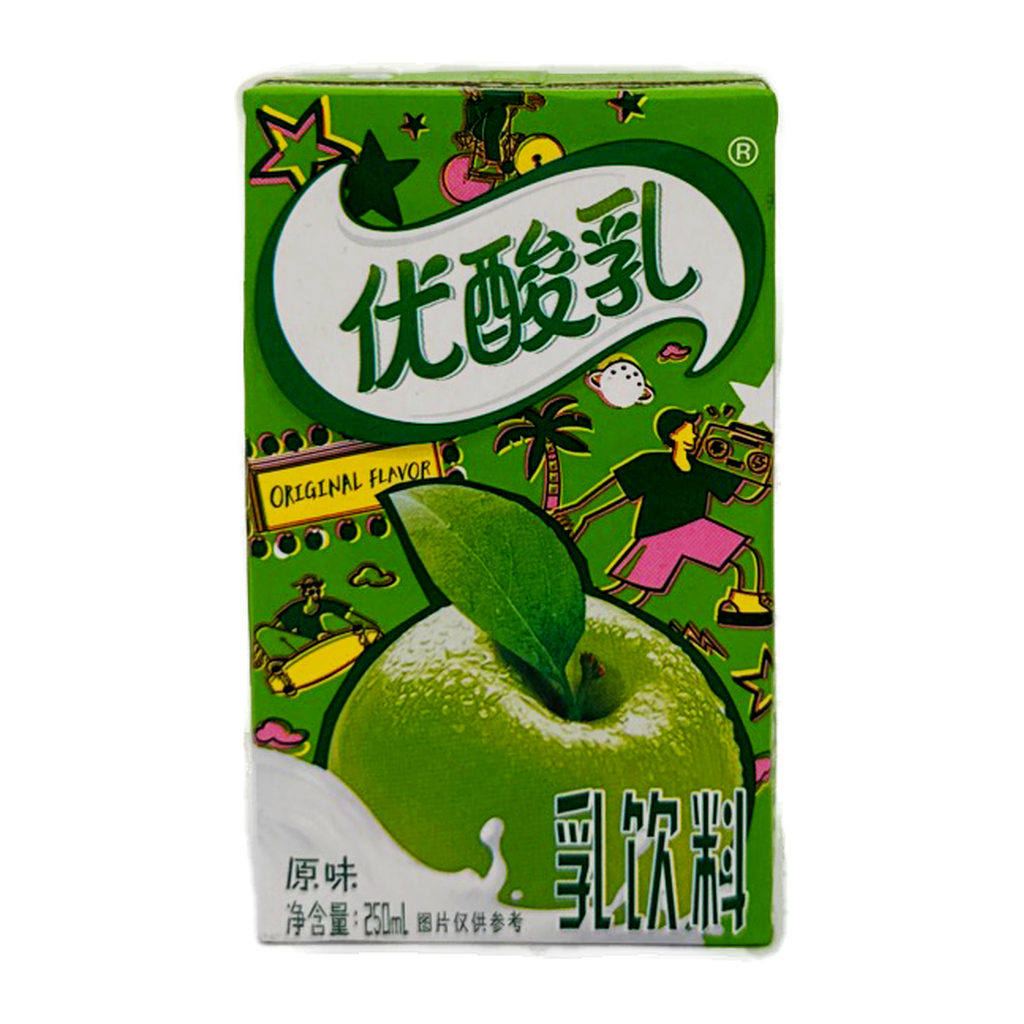 Yuli Yoghurt Milk Apple Flavour. 250Ml