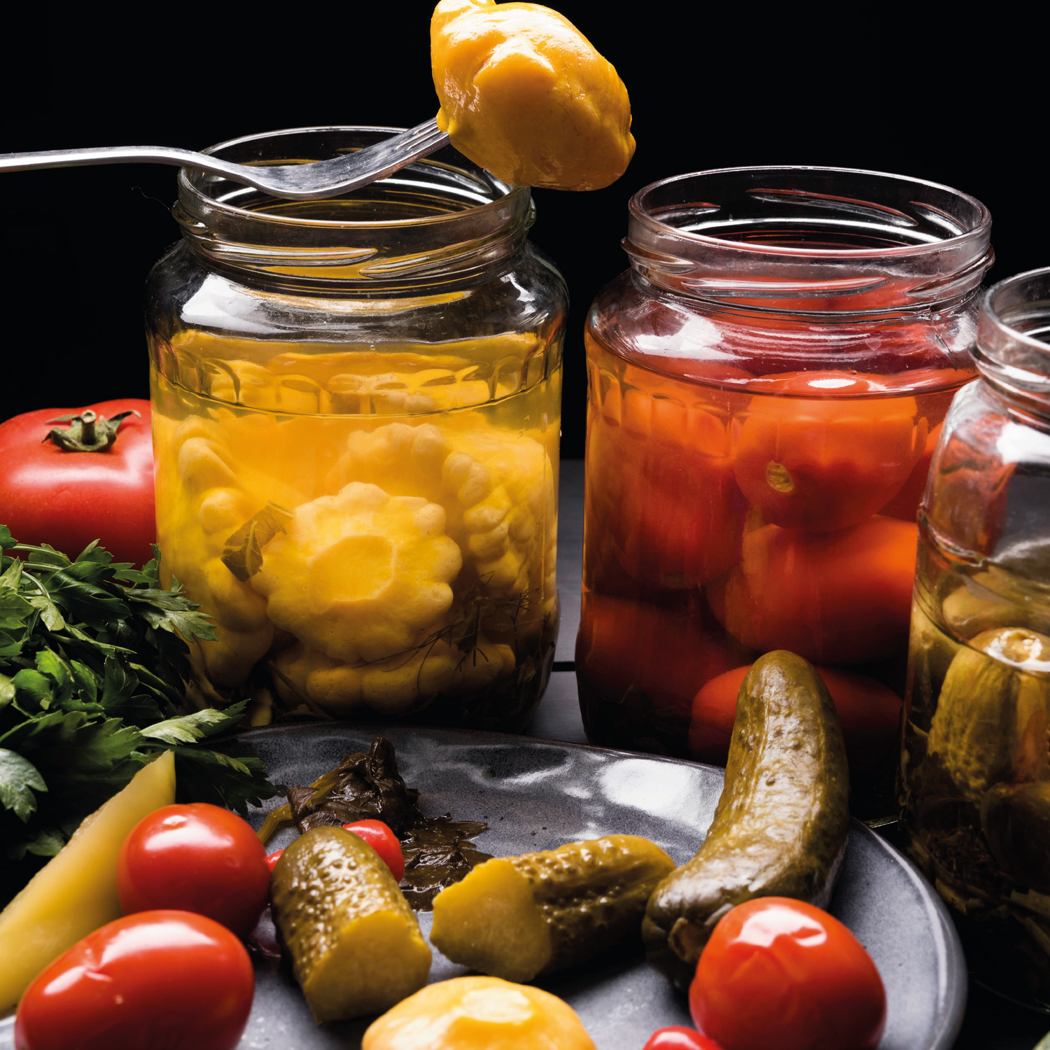 Pickled Vegetables & Condiements