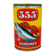 555 Sardine In Tomato & Chilli 425G