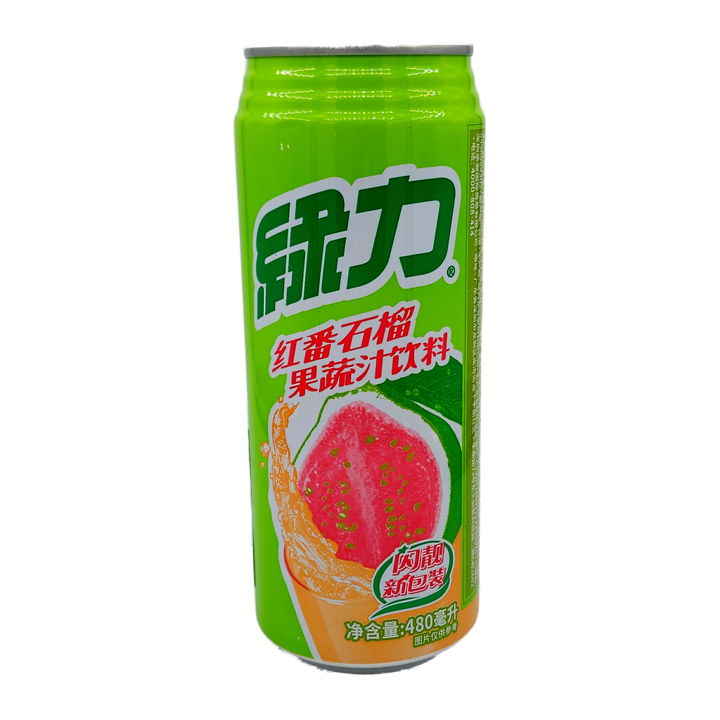 VEDAN RED GUAVA DRINK 490ML