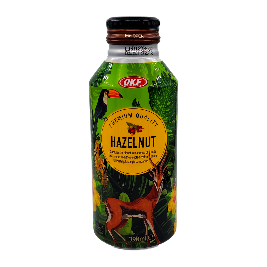 OKF PREMIUM HAZELNUT COFFEE 390ML