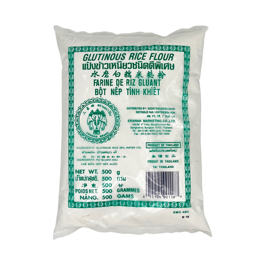 Ew Glutinous Rice Flour 500G Green