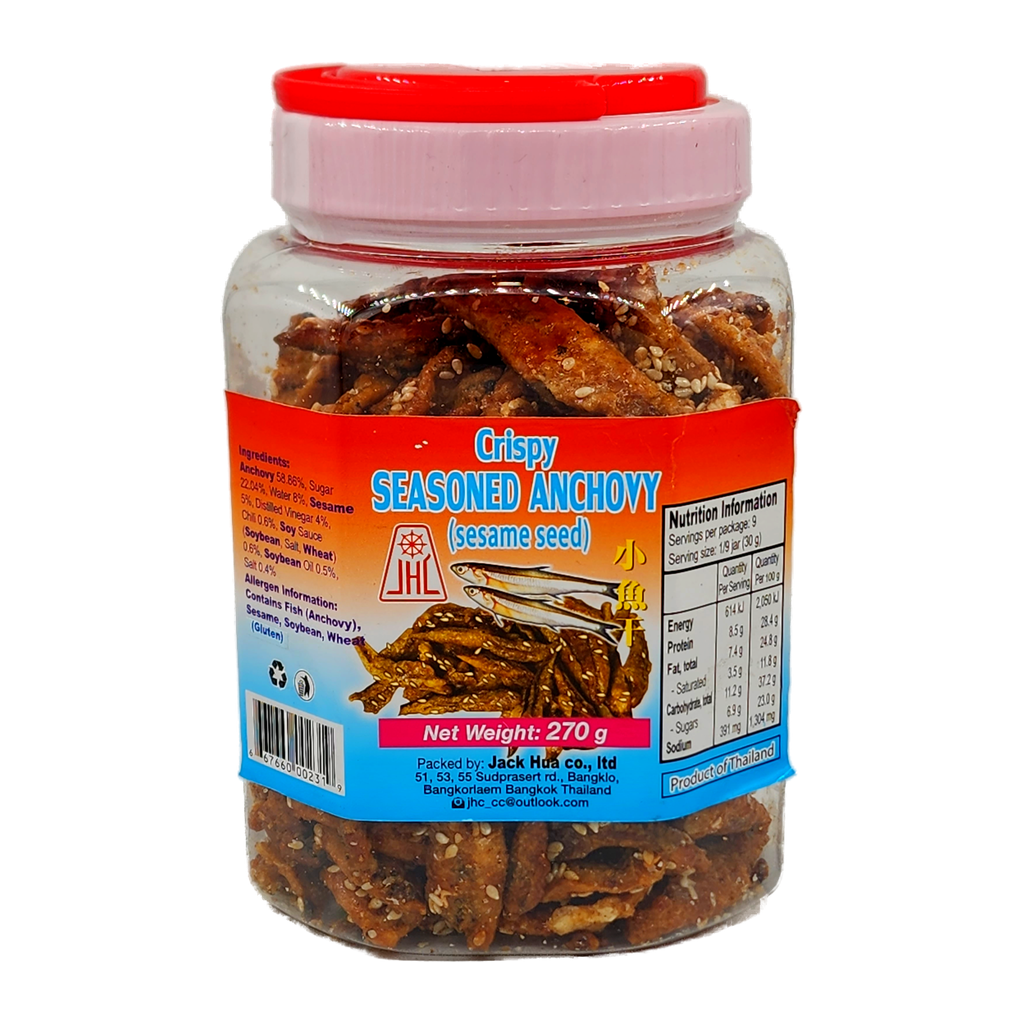 JHL CRISPY ANCHOVY SESAME 200G