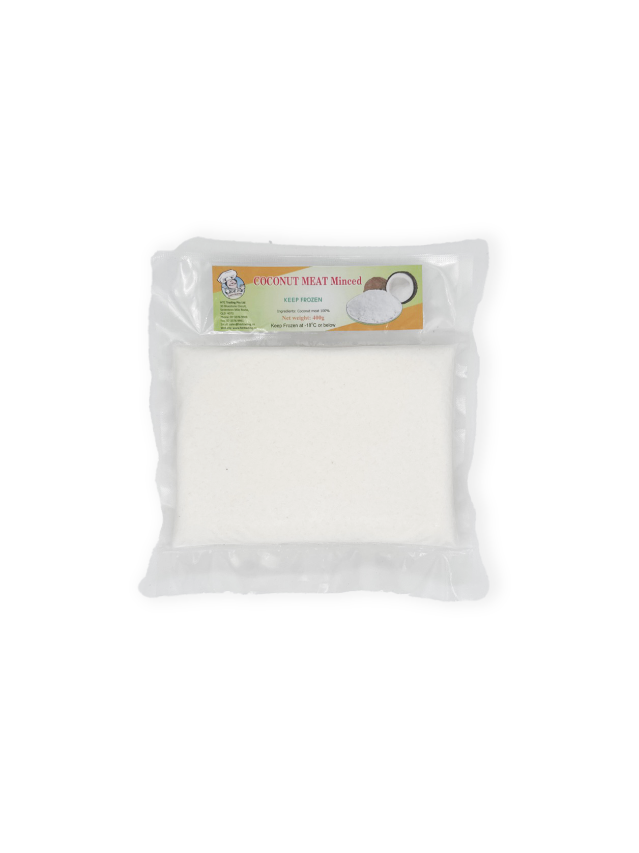CHEF FROZEN COCONUT MEAT MINCED 400G