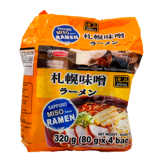 Acecook Ramen Miso Flavour. 4Bags