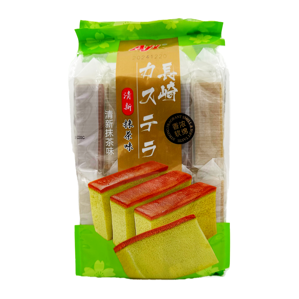 Aji Hokkiado Cake Matcha Flavour.