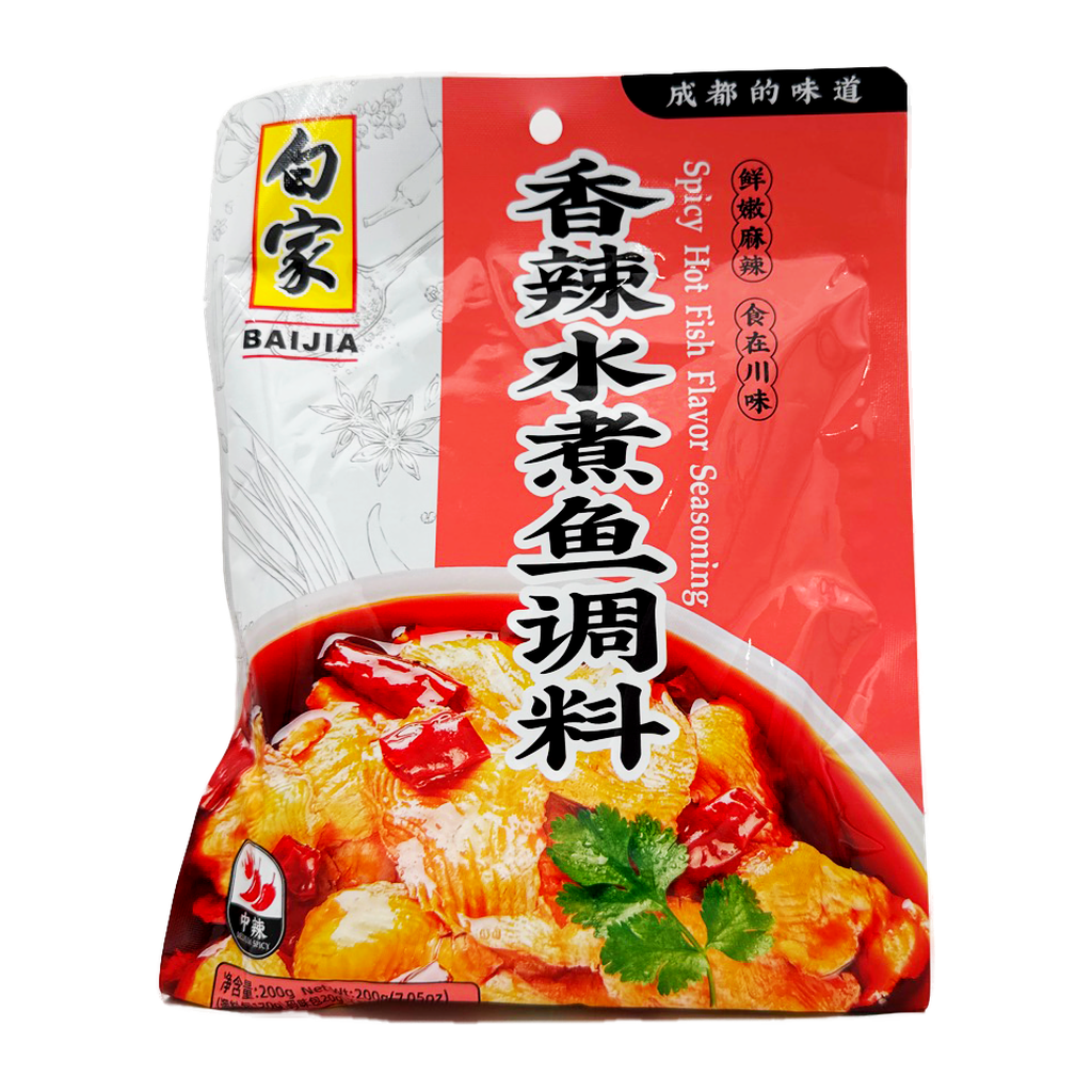 Baijia Hot Fish Seasoning 200G