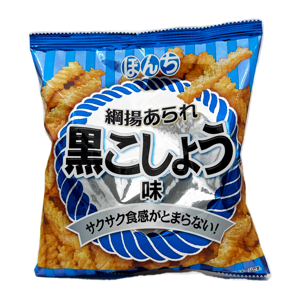 Bonchi Tsunaage Rice Cracekr Black Pepper Style 60G