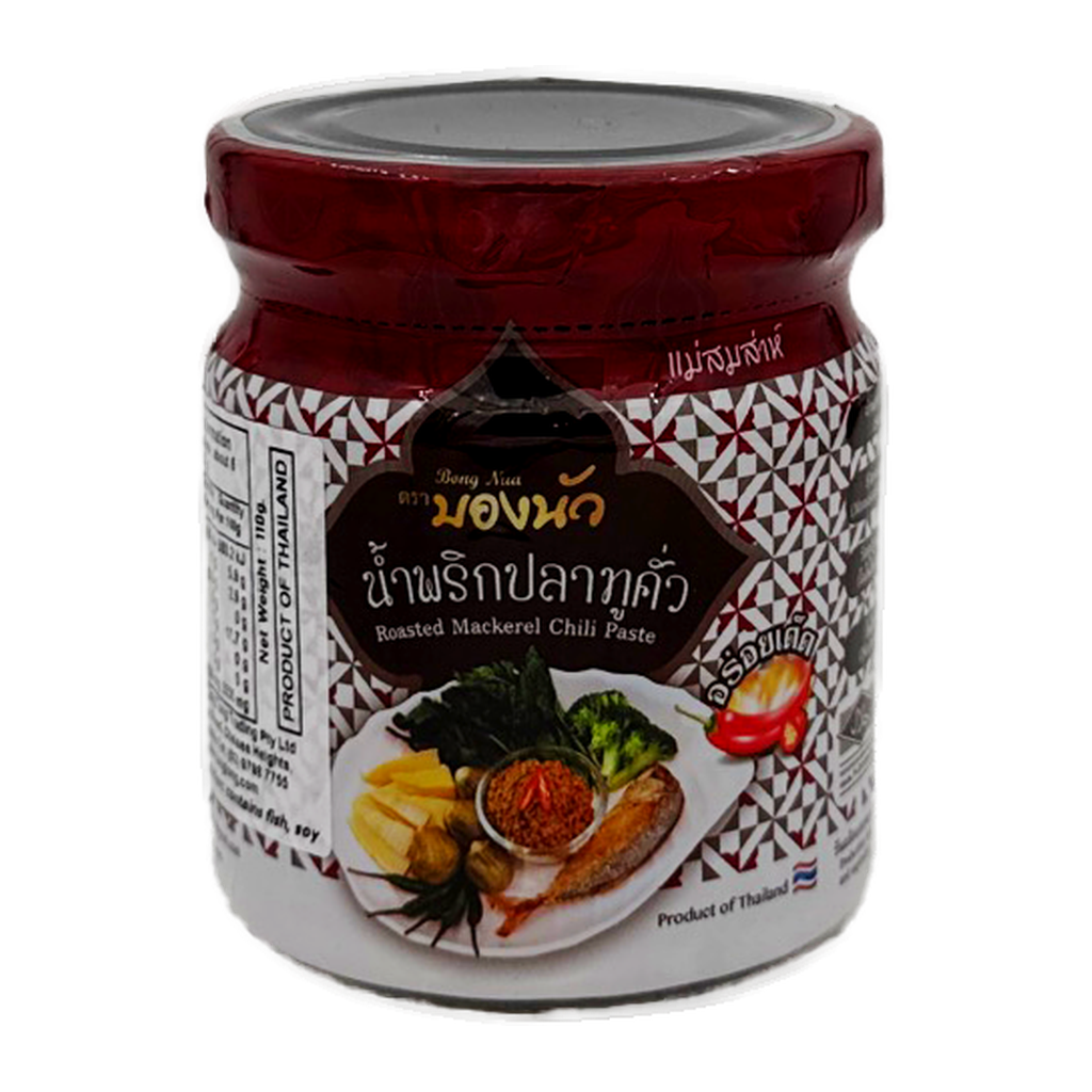 Bong Nua Roasted Mackerel Chili Paste 110G