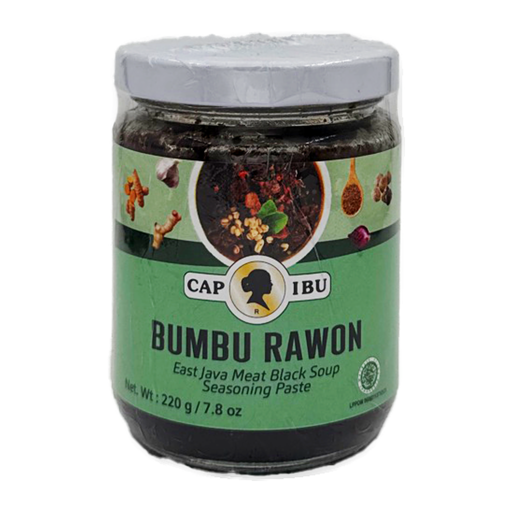 Cap Ibu Bumbu Rawon East Jave Meat Black Soup Paste 200G