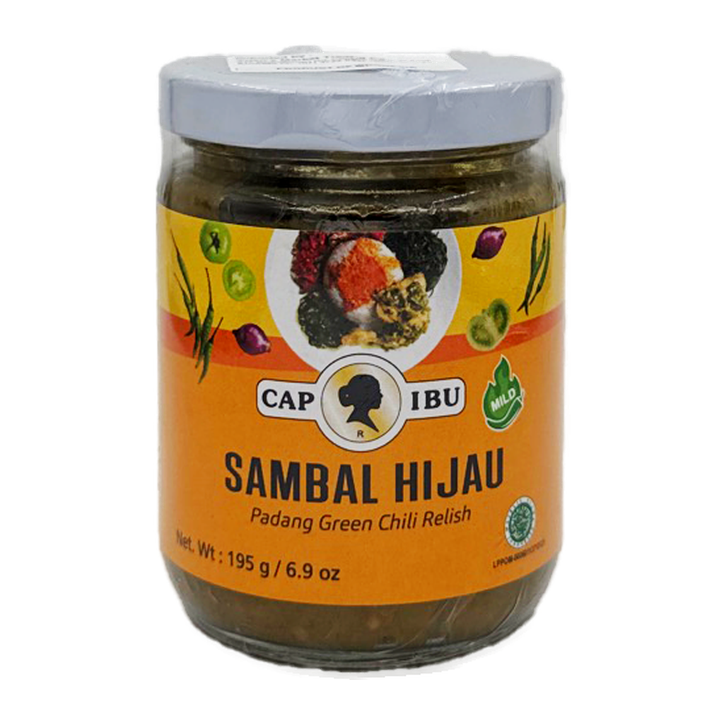 Cap Ibu Sambal Hijau Green Chilli Relish 195G