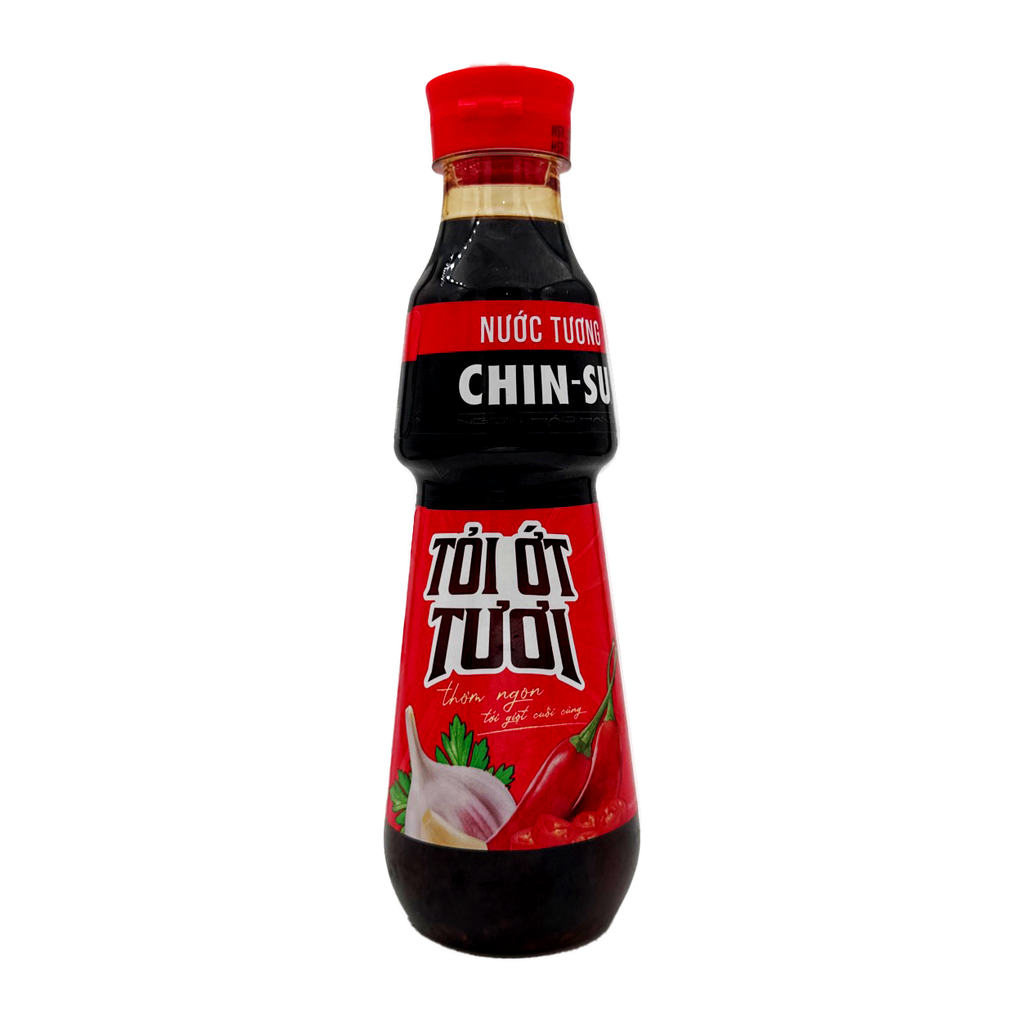 Chinsu Soy Sauce W Garlic 330Ml
