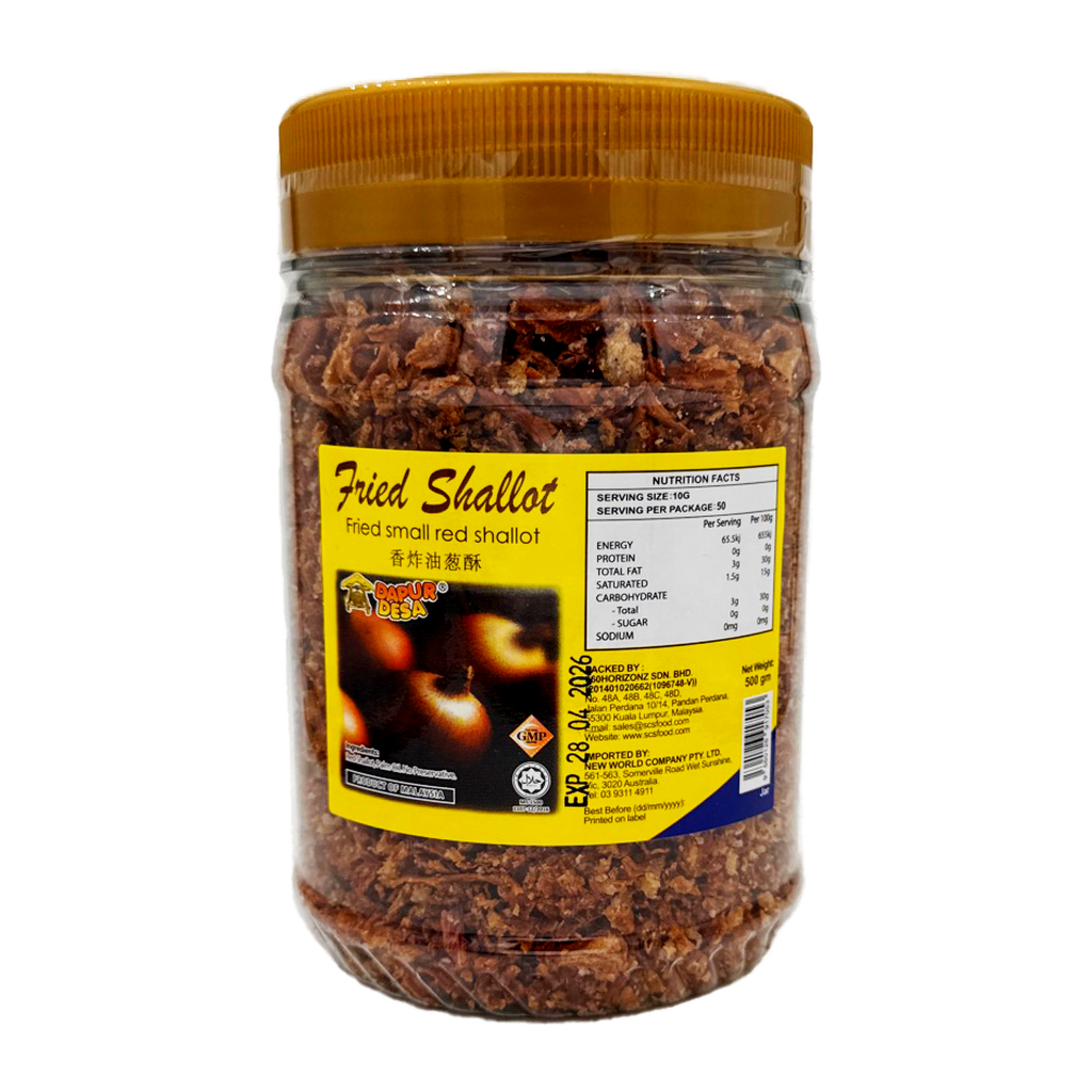 Dapur Desa Fried Shallot 500G (Jar)