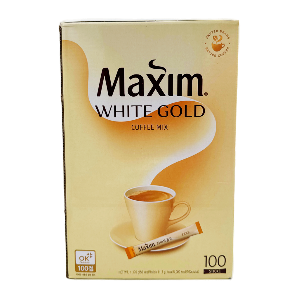 Dongsuh Maxim Coffee Mix White Gold 11.8G 100St