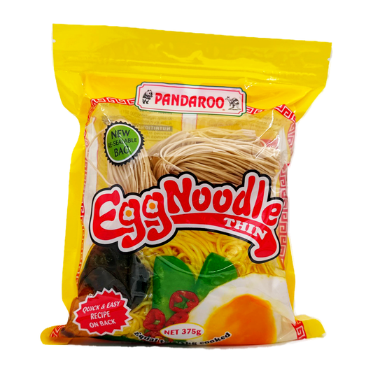Egg Noodle Thin Pandaroo 375G