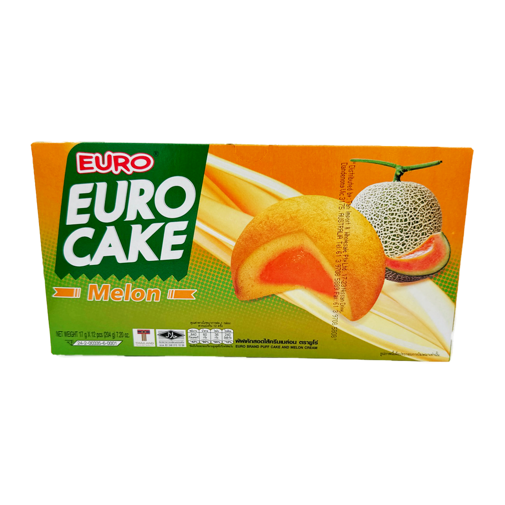 Euro Melon Cake 12Pcs 204G