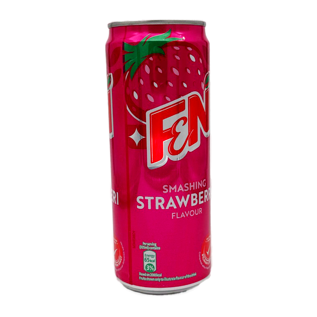F&N Strawbeery Soda 325Ml