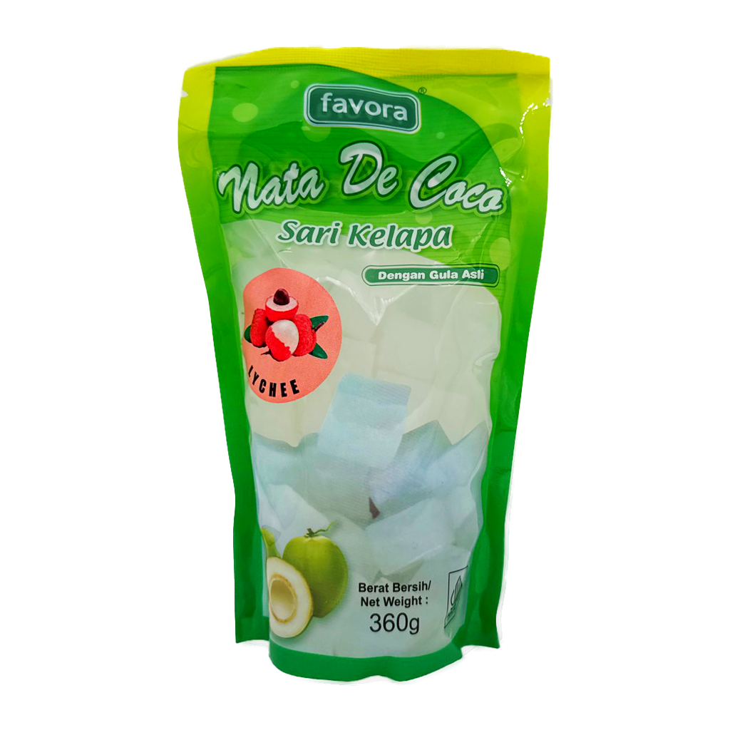 Favora Nata De Coco Lychee 360