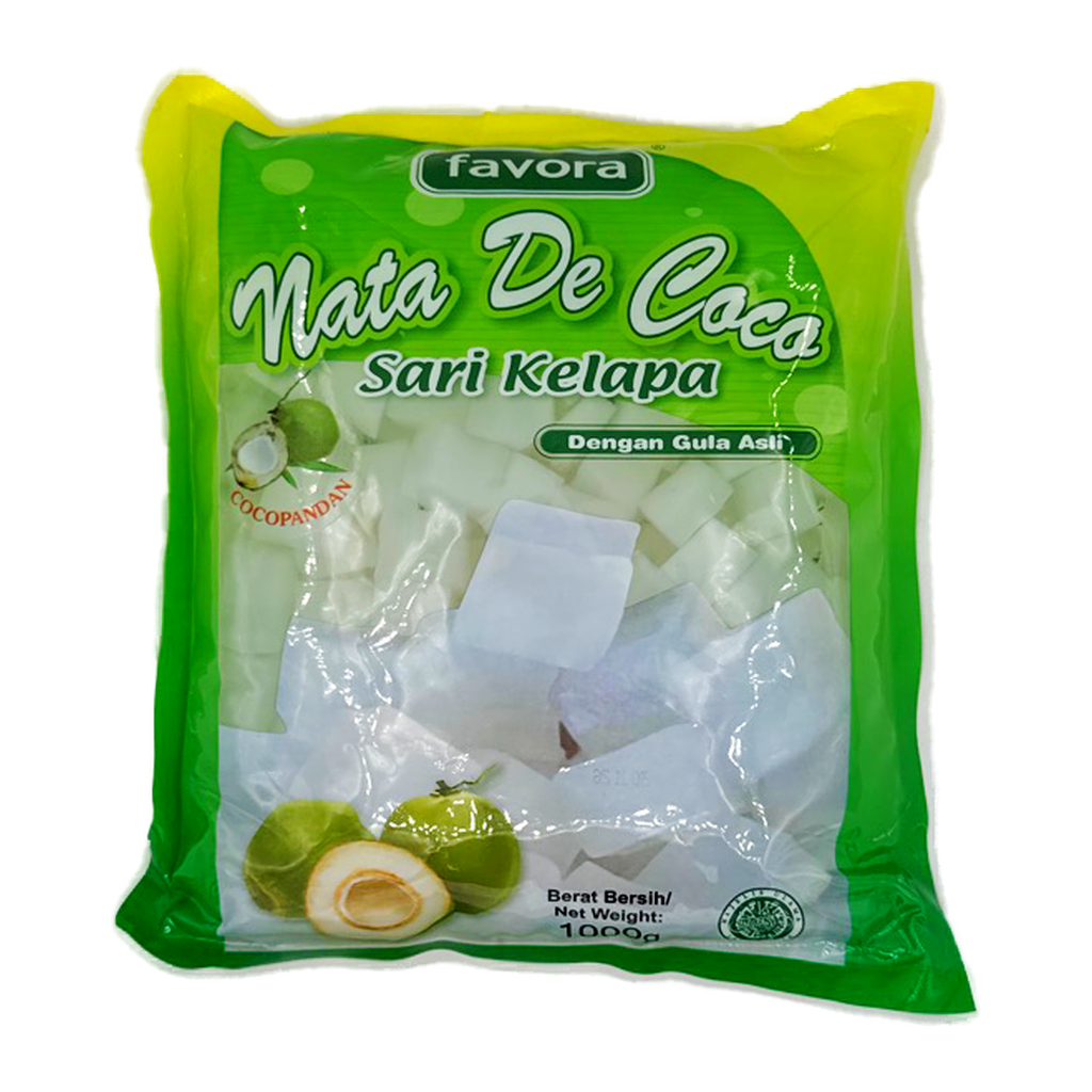 Favora Nata De Coco Pandan 1Kg